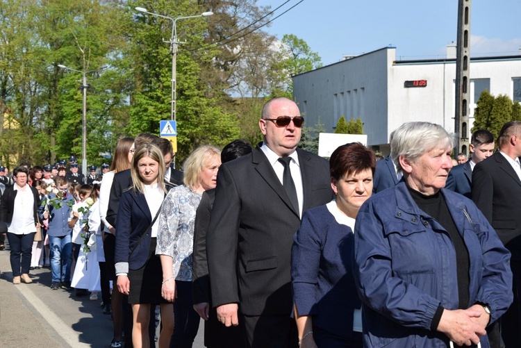 Powitanie ikony MB Częstochowskiej w Topoli Królewskiej