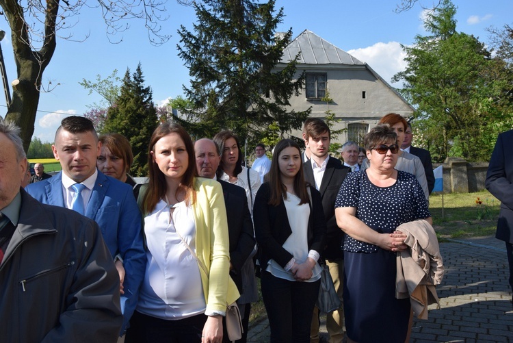 Powitanie ikony MB Częstochowskiej w Topoli Królewskiej