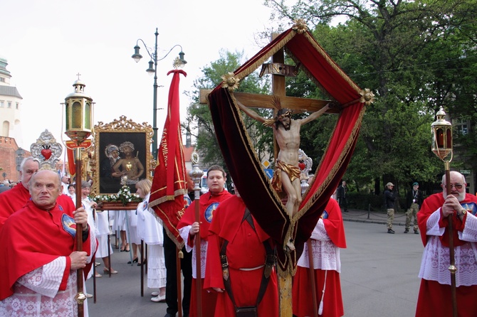 Procesja z Wawelu na Skałkę 2017