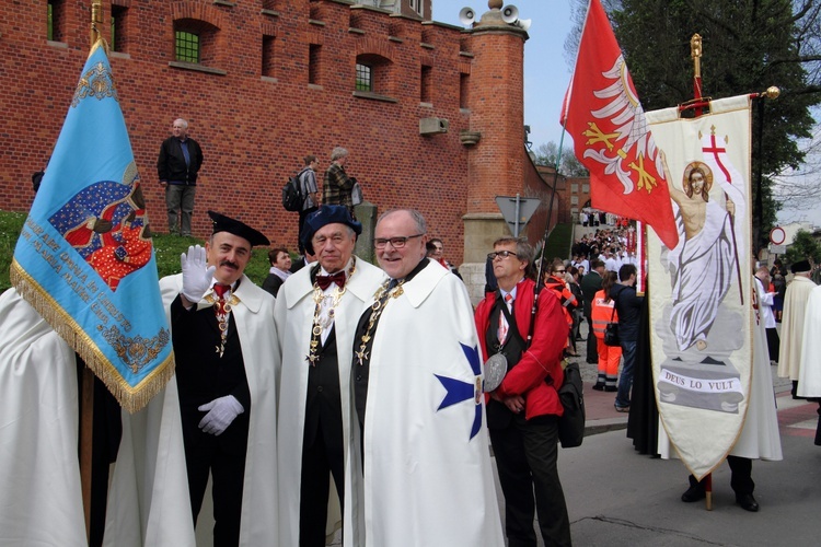 Procesja z Wawelu na Skałkę 2017