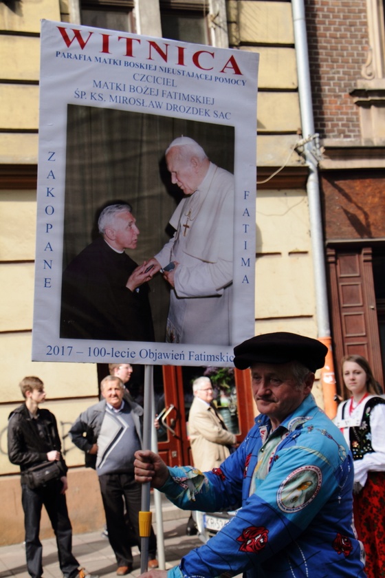 Procesja z Wawelu na Skałkę 2017