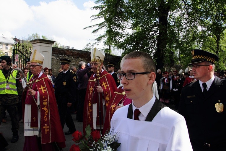 Procesja z Wawelu na Skałkę 2017