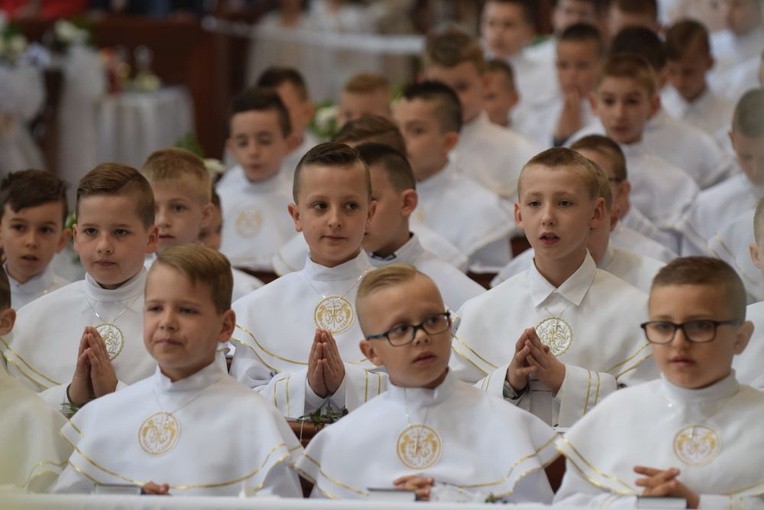I komunii św. w Strzegomiu udzielił kardynał