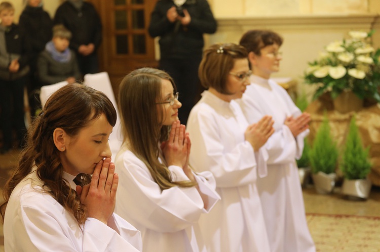 Konsekracja dziewic w bazylice w Hałcnowie