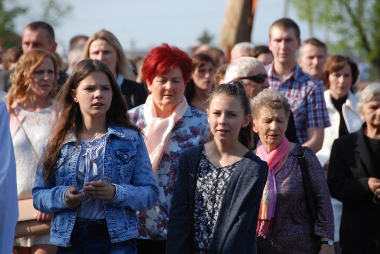 Powitanie ikony MB Częstochowskiej w Siedlcu