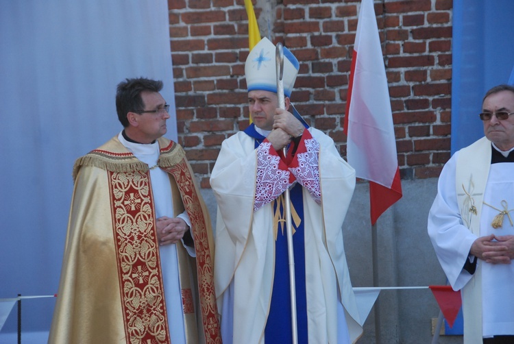 Powitanie ikony MB Częstochowskiej w Siedlcu