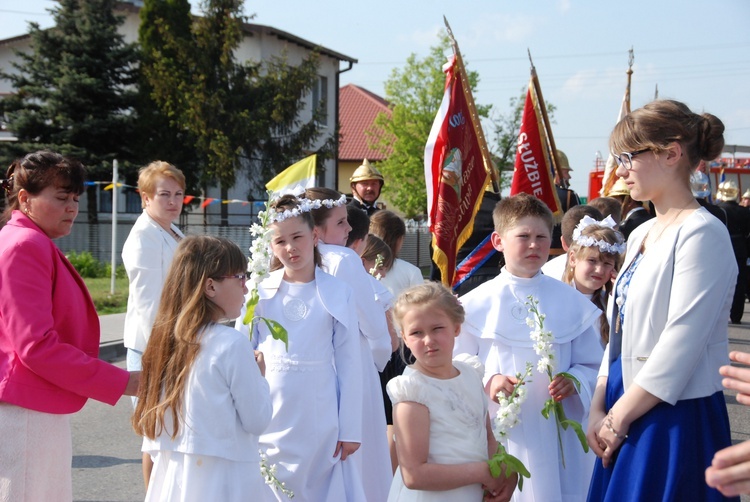 Powitanie ikony MB Częstochowskiej w Siedlcu