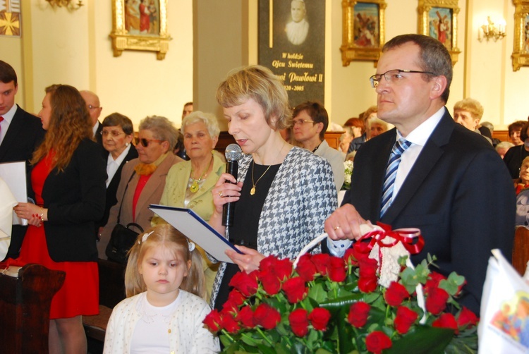 Powitanie ikony MB Częstochowskiej w Siedlcu