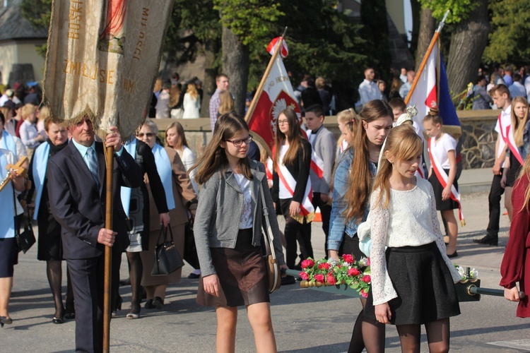 Powitanie ikony MB Częstochowskiej w Siedlcu