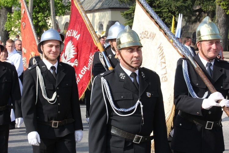 Powitanie ikony MB Częstochowskiej w Siedlcu