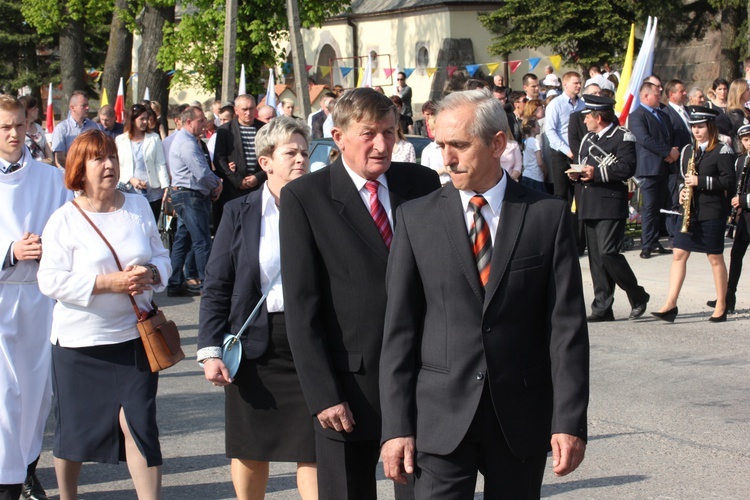 Powitanie ikony MB Częstochowskiej w Siedlcu