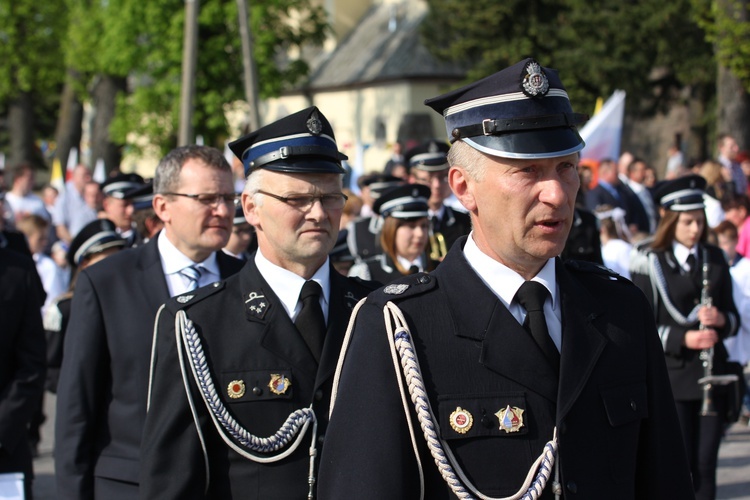 Powitanie ikony MB Częstochowskiej w Siedlcu