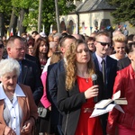 Powitanie ikony MB Częstochowskiej w Siedlcu