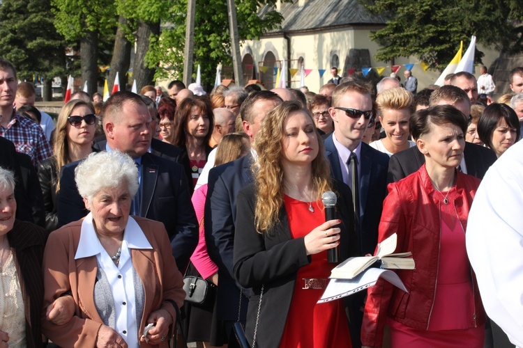 Powitanie ikony MB Częstochowskiej w Siedlcu