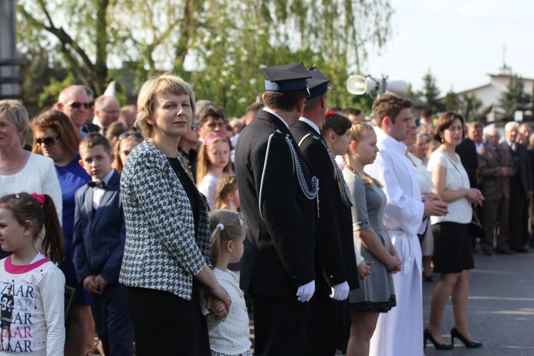 Powitanie ikony MB Częstochowskiej w Siedlcu