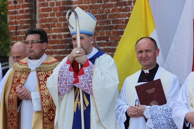 Powitanie ikony MB Częstochowskiej w Siedlcu