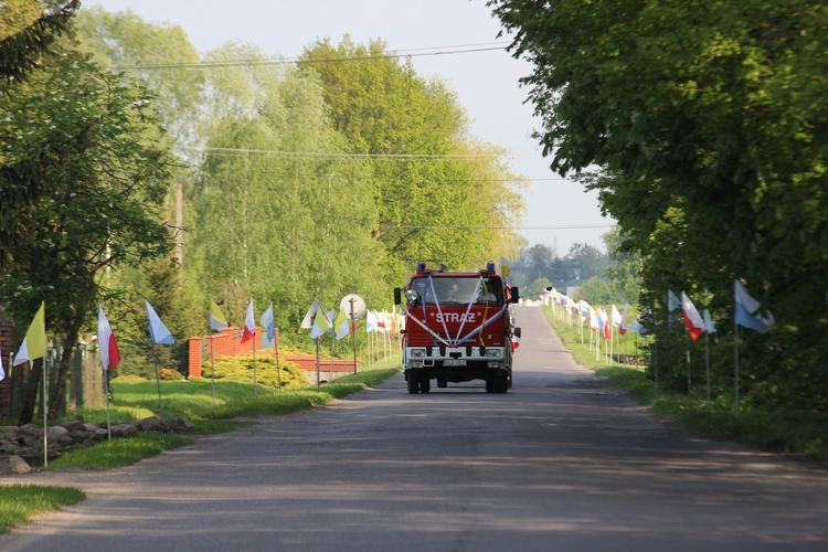 Powitanie ikony MB Częstochowskiej w Siedlcu