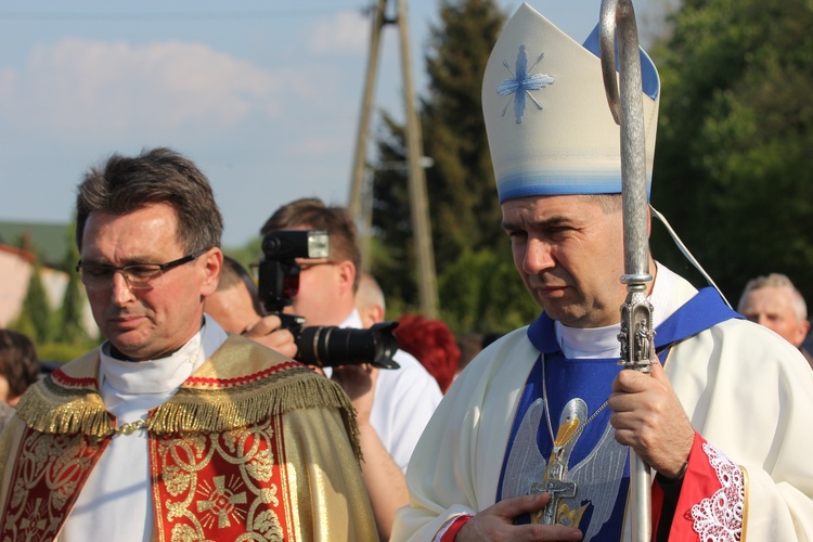 Powitanie ikony MB Częstochowskiej w Siedlcu