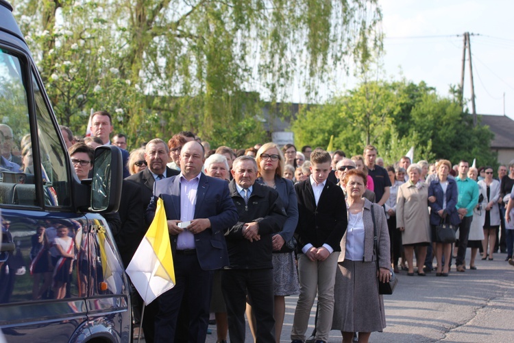 Powitanie ikony MB Częstochowskiej w Siedlcu