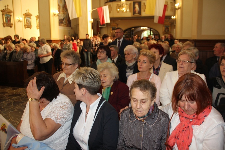 Powitanie ikony MB Częstochowskiej w Siedlcu