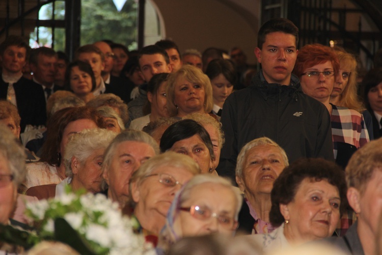 Powitanie ikony MB Częstochowskiej w Siedlcu