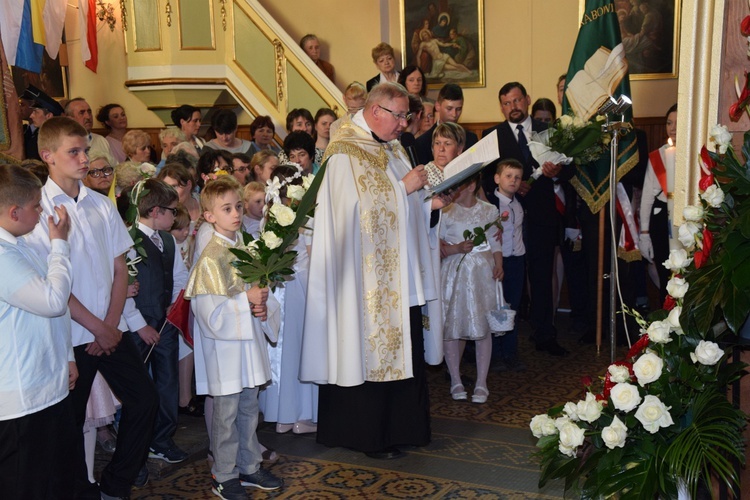 Powitanie ikony MB Częstochowskiej w Grabowie