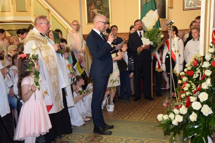 Powitanie ikony MB Częstochowskiej w Grabowie