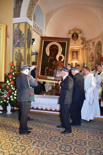 Powitanie ikony MB Częstochowskiej w Grabowie