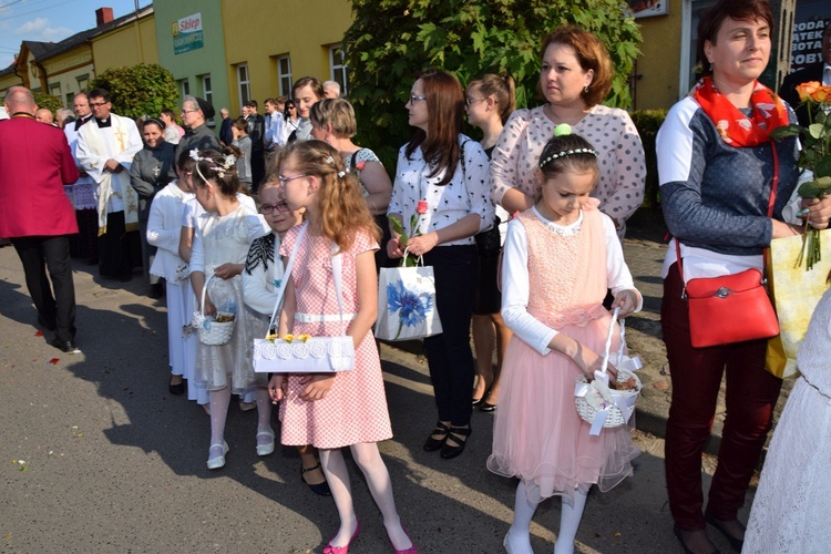 Powitanie ikony MB Częstochowskiej w Grabowie