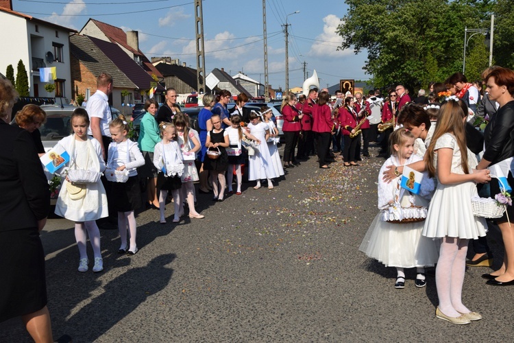 Powitanie ikony MB Częstochowskiej w Grabowie