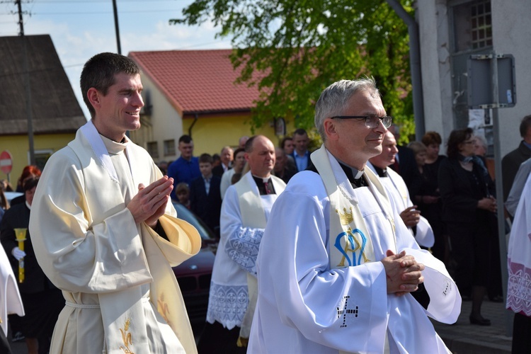 Powitanie ikony MB Częstochowskiej w Grabowie