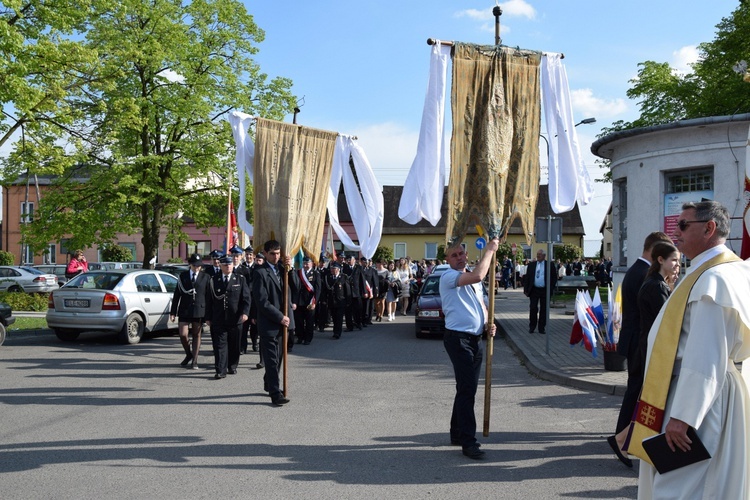 Powitanie ikony MB Częstochowskiej w Grabowie