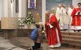 Msza w archikatedrze Chrystusa Króla w Katowicach z okazji ​25. rocznicy święceń prezbiteratu