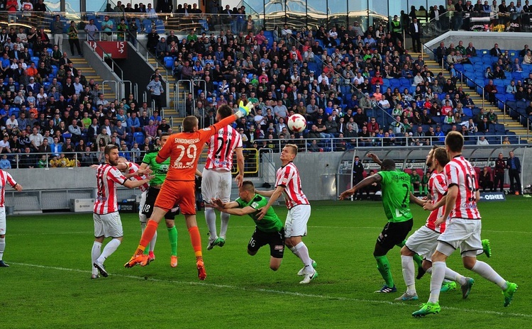 Górnik Łęczna pokonał Cracovię na Arenie Lublin