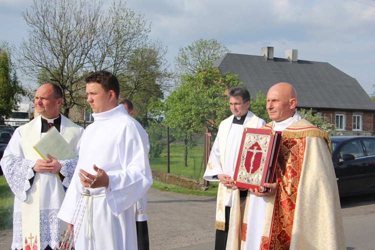 Powitanie ikony MB Częstochowskiej w Błoniu