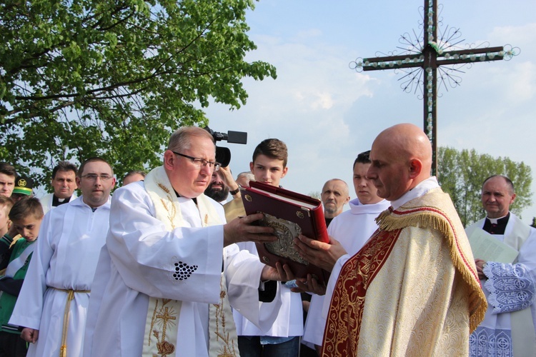 Powitanie ikony MB Częstochowskiej w Błoniu