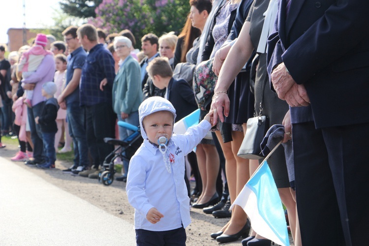 Powitanie ikony MB Częstochowskiej w Błoniu