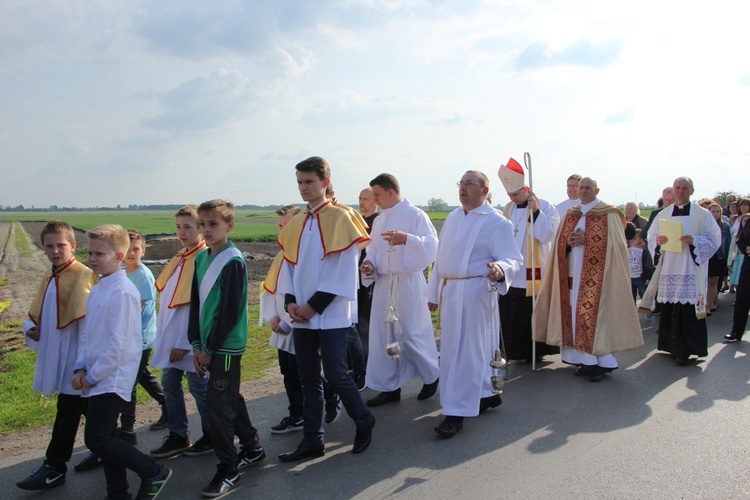 Powitanie ikony MB Częstochowskiej w Błoniu