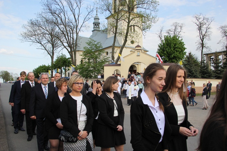 Powitanie ikony MB Częstochowskiej w Błoniu