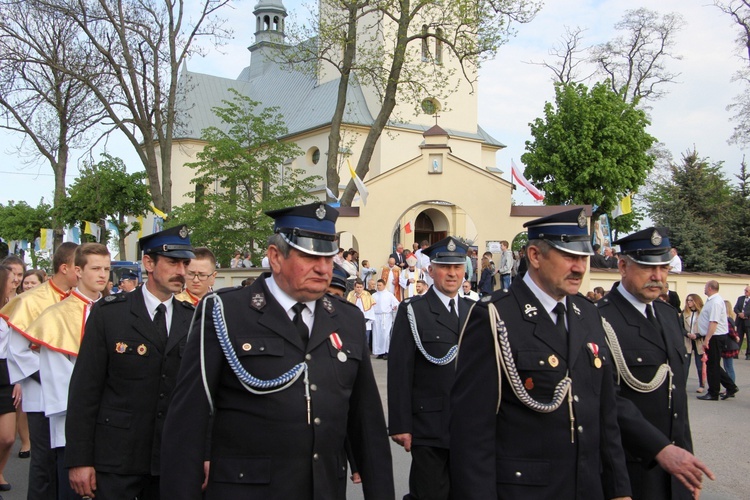 Powitanie ikony MB Częstochowskiej w Błoniu