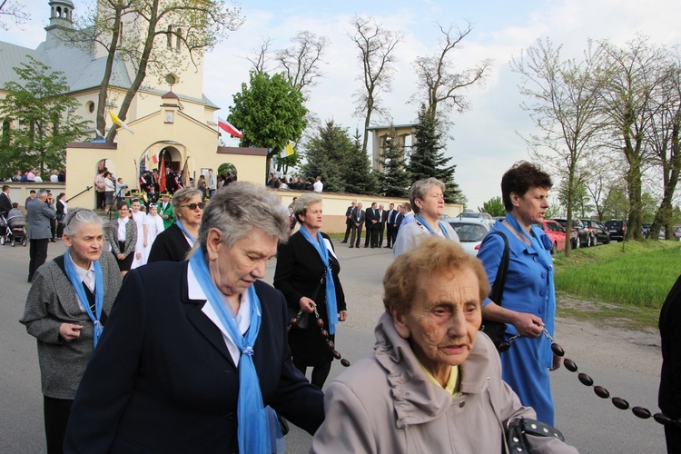 Powitanie ikony MB Częstochowskiej w Błoniu