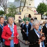 Powitanie ikony MB Częstochowskiej w Błoniu