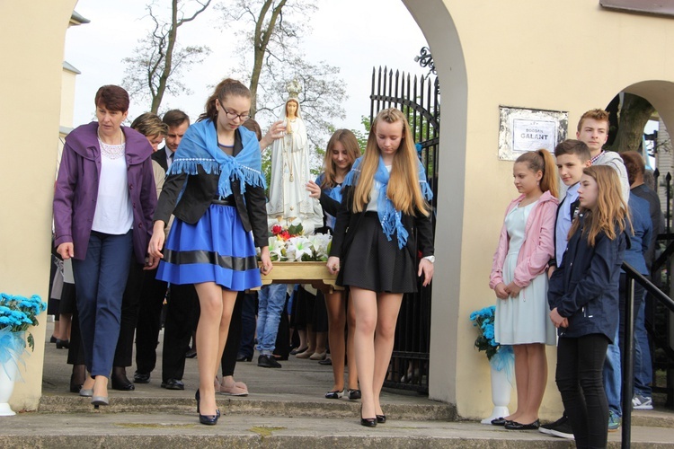 Powitanie ikony MB Częstochowskiej w Błoniu