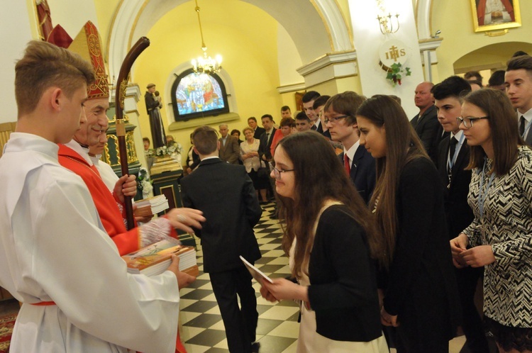 Bierzmowanie w Żabnie