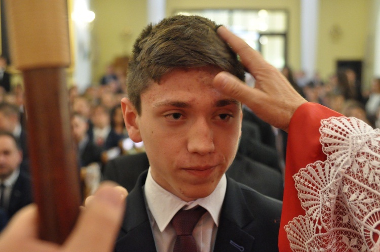 Bierzmowanie w Żabnie