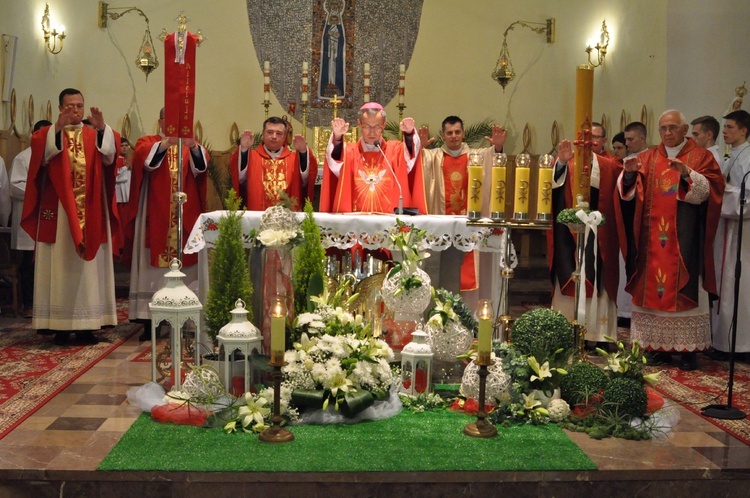 Bierzmowanie w Żabnie