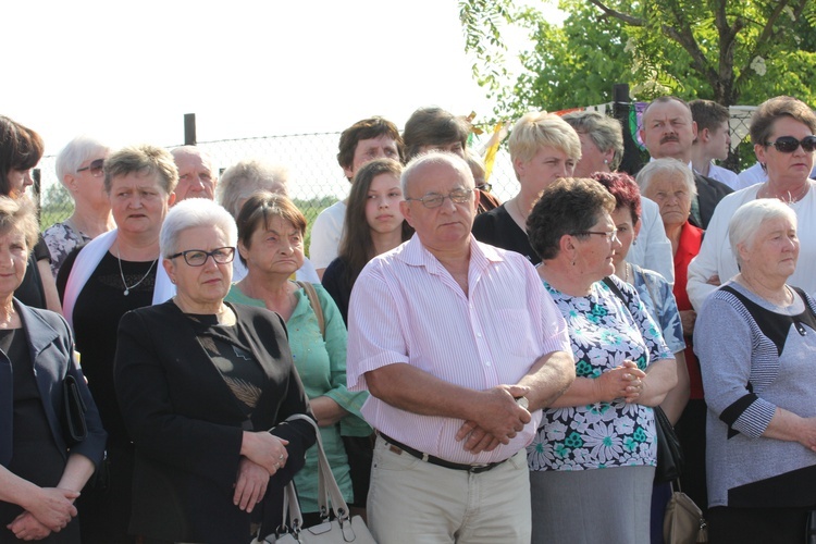 Powitanie ikony MB Częstochowskiej w Leźnicy Małej