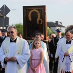 Powitanie ikony MB Częstochowskiej w Leźnicy Małej