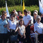 Powitanie ikony MB Częstochowskiej w parafii św. Andrzeja Apostoła w Łęczycy