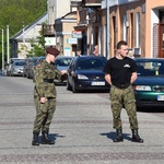 Powitanie ikony MB Częstochowskiej w parafii św. Andrzeja Apostoła w Łęczycy